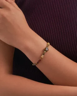 Discount Bijou Brigitte Braccialetto - Brown Agate