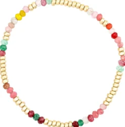 New Bijou Brigitte Braccialetto - Colorful Jade