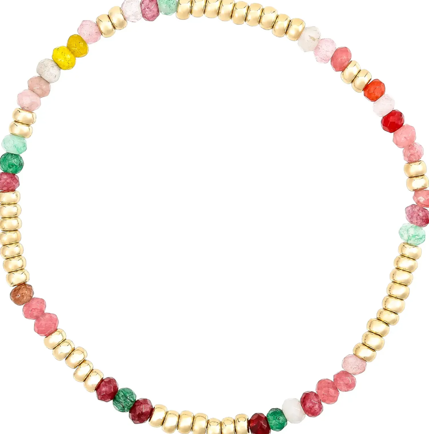 New Bijou Brigitte Braccialetto - Colorful Jade