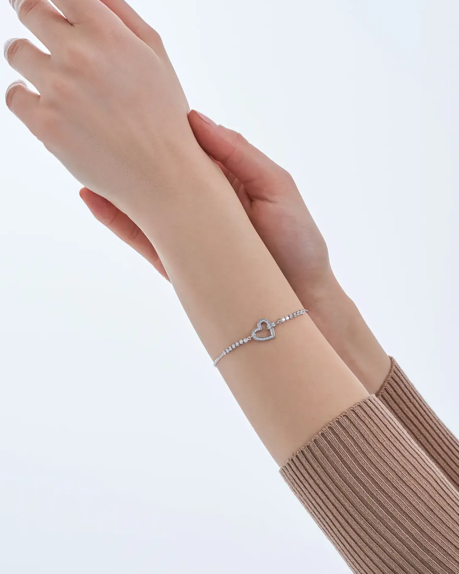 Best Bijou Brigitte Braccialetto con ciondolo - Beautiful Heart
