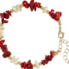Hot Bijou Brigitte Braccialetto - Coral Red