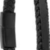 Best Bijou Brigitte Braccialetto da uomo - Black Mesh