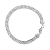 Clearance Bijou Brigitte Braccialetto da uomo - Silver Mesh