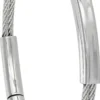 Bijou Brigitte Braccialetto da uomo - Simple Steel