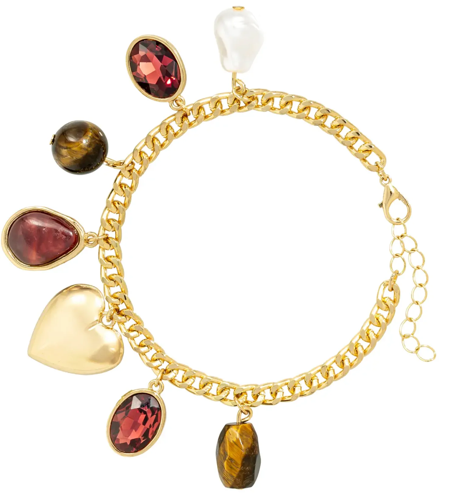 Discount Bijou Brigitte Braccialetto - Different Tigereye