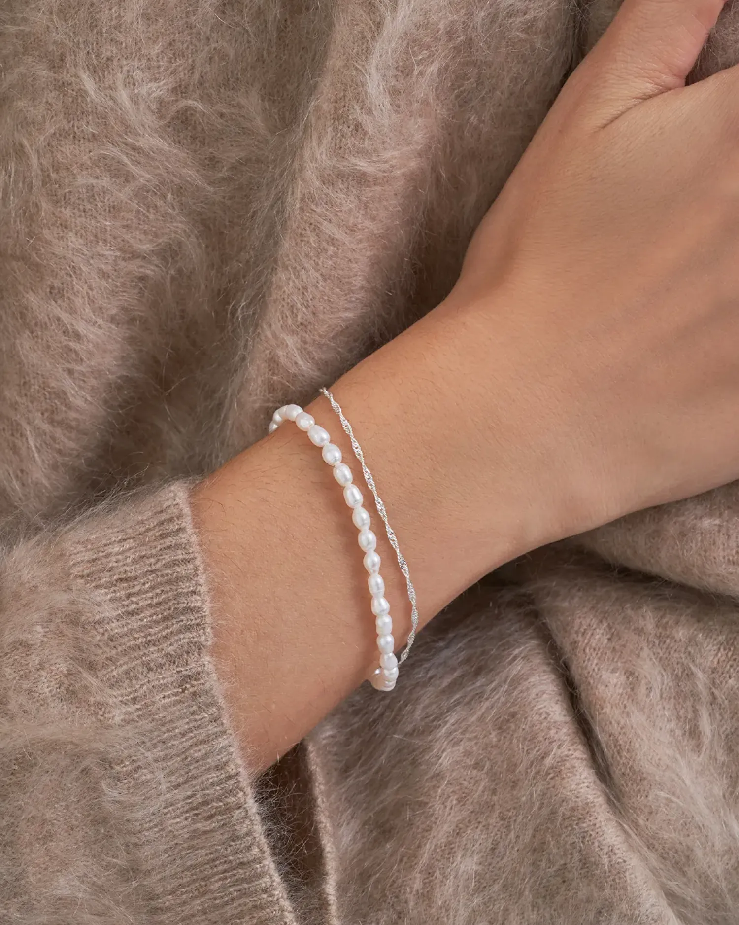 Outlet Bijou Brigitte Braccialetto - Elegant Pearls