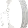 Bijou Brigitte Braccialetto - Elegant Silver