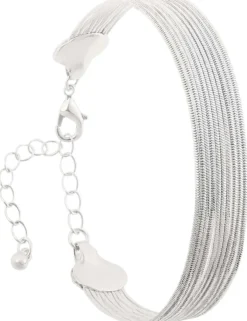 Bijou Brigitte Braccialetto - Elegant Silver