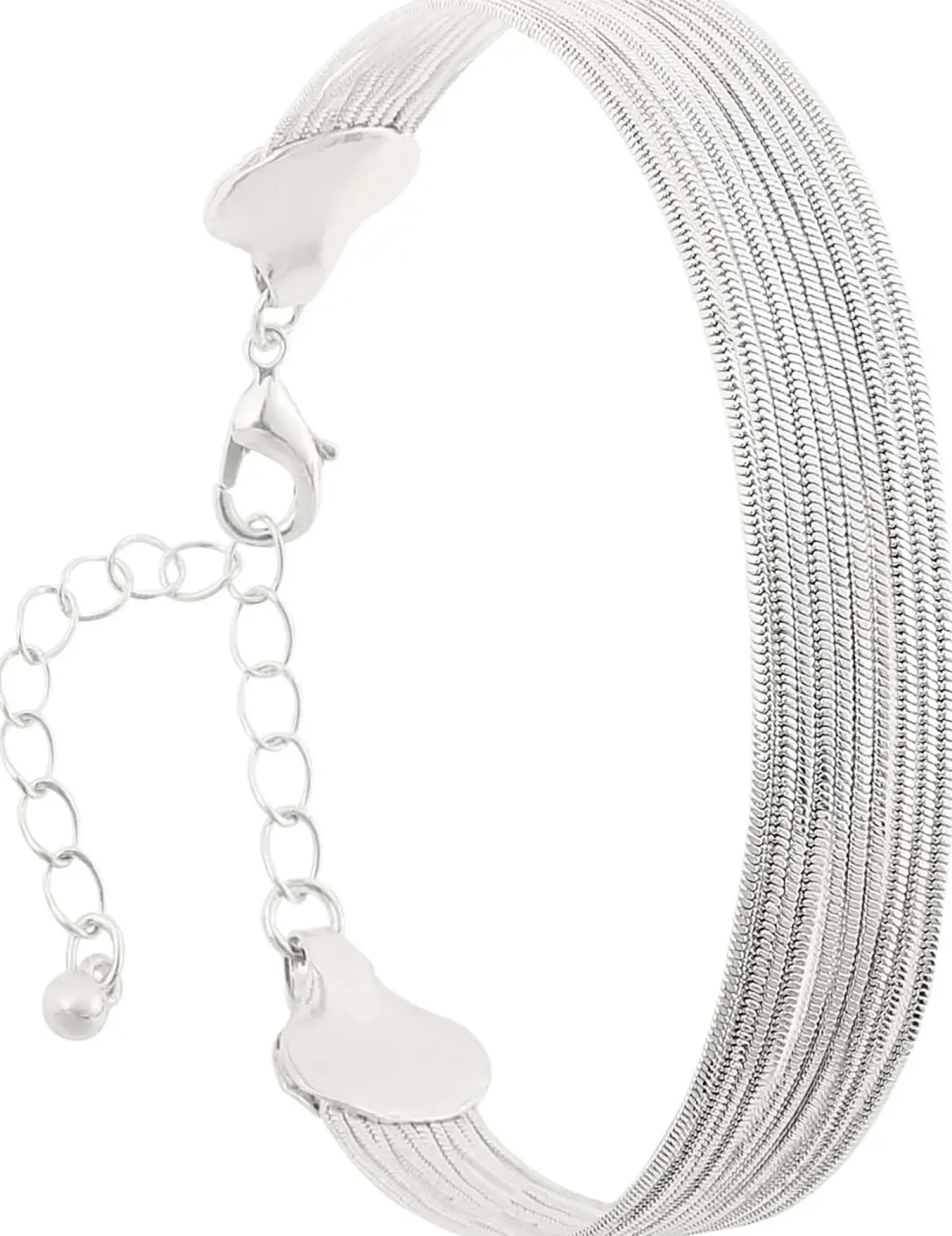 Bijou Brigitte Braccialetto - Elegant Silver