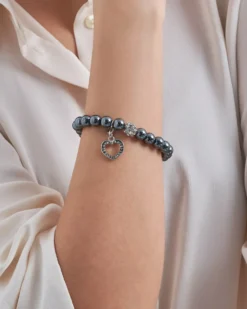 New Bijou Brigitte Braccialetto - Ematite