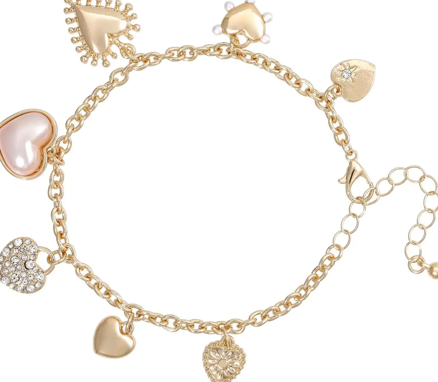 Best Bijou Brigitte Braccialetto - Golden Hearts