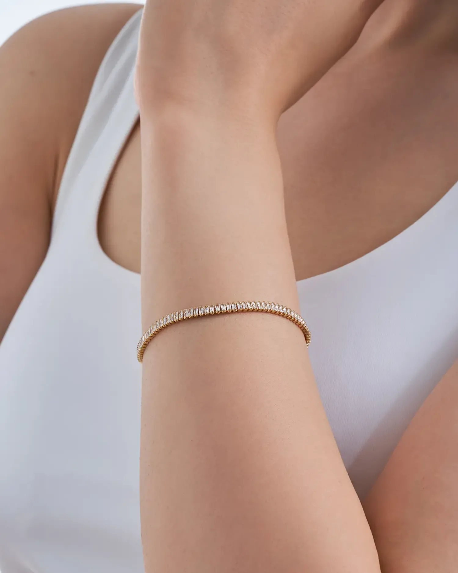 New Bijou Brigitte Braccialetto - Golden Zirconia