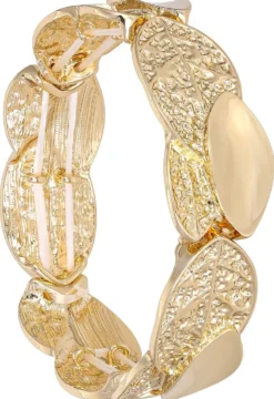Online Bijou Brigitte Braccialetto - Hammered Leaf