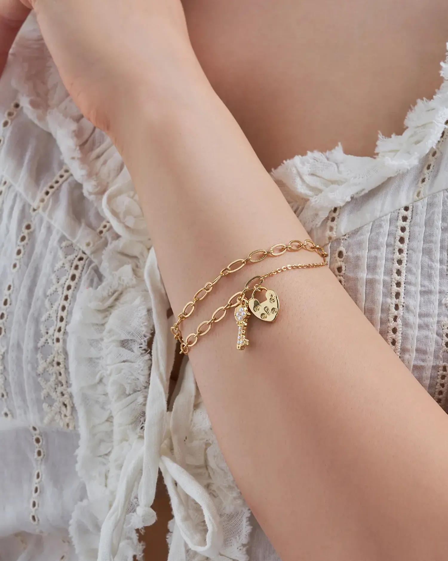 Best Bijou Brigitte Braccialetto - Heart Lock