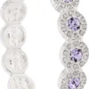 Bijou Brigitte Braccialetto - Lavender Crystal