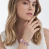 Clearance Bijou Brigitte Braccialetto - Lavender Glitter