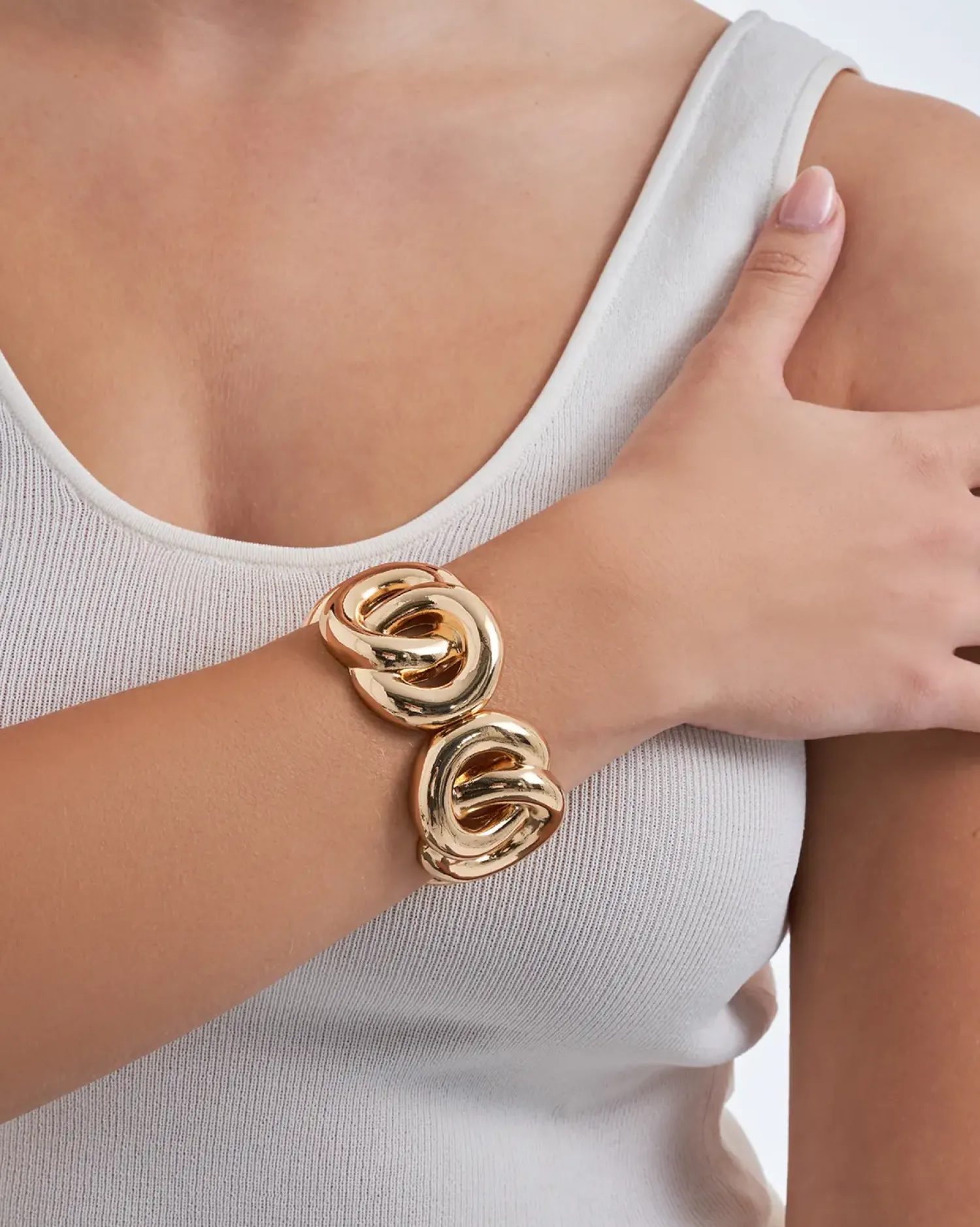 Bijou Brigitte Braccialetto - Linked Circle