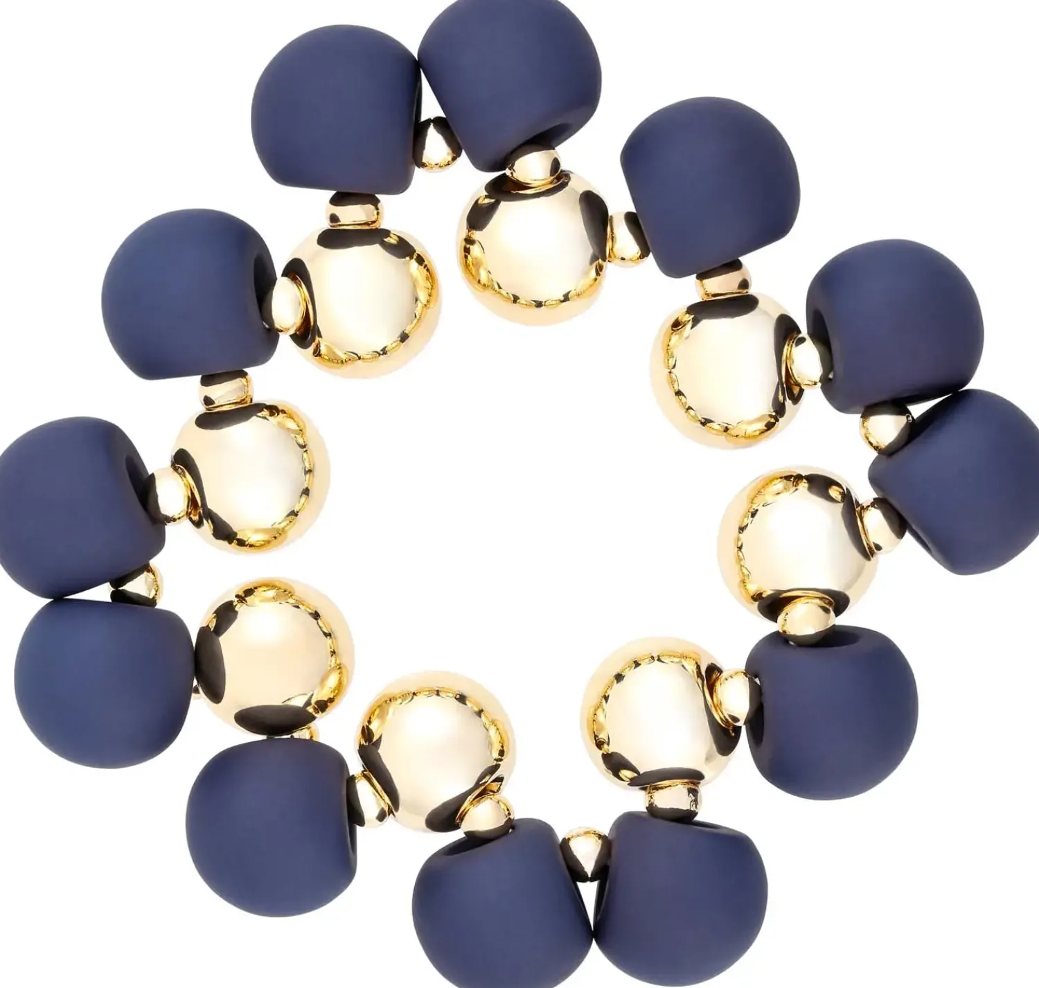 Best Bijou Brigitte Braccialetto - Navy Pearls