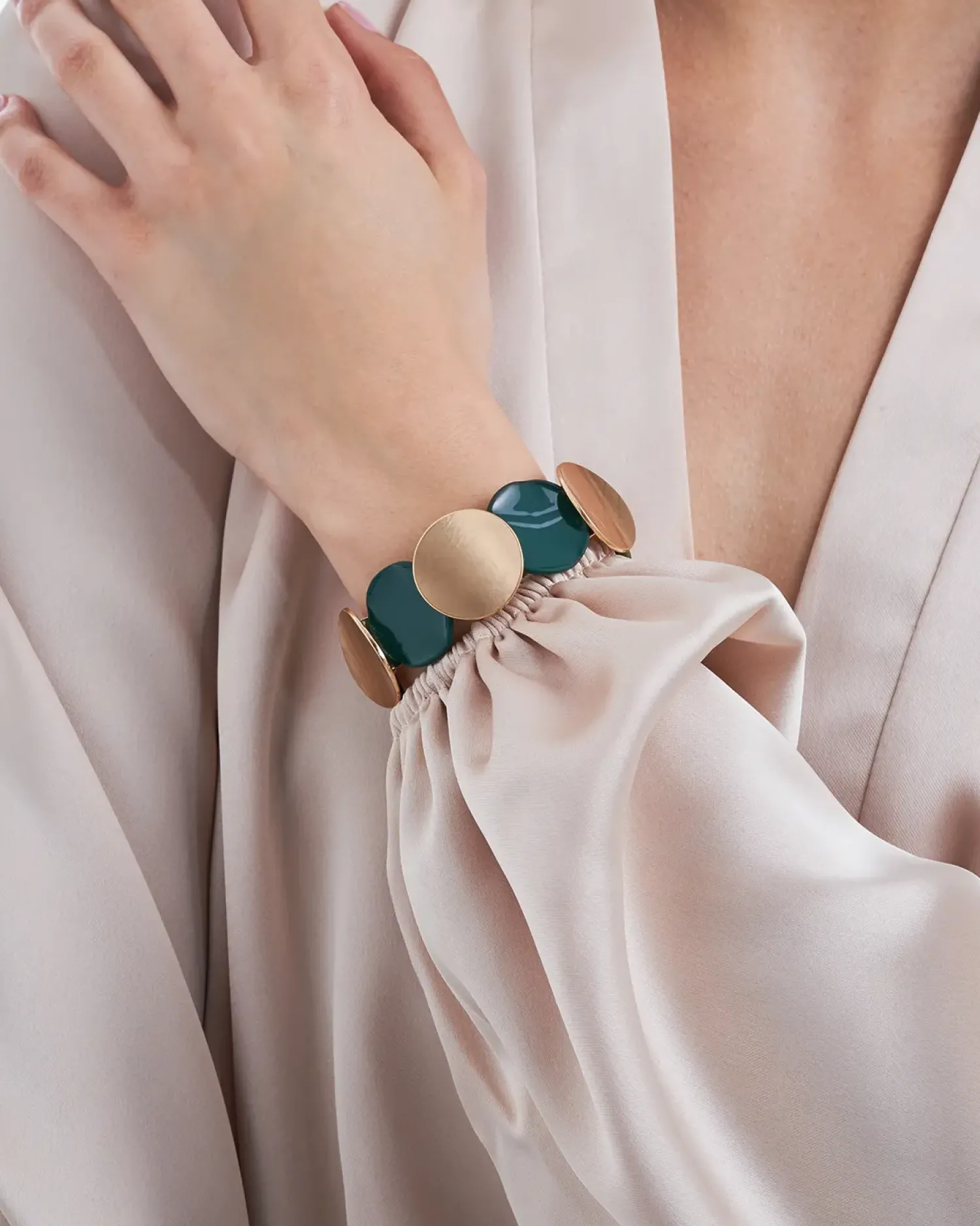 Bijou Brigitte Braccialetto - Olive Tones
