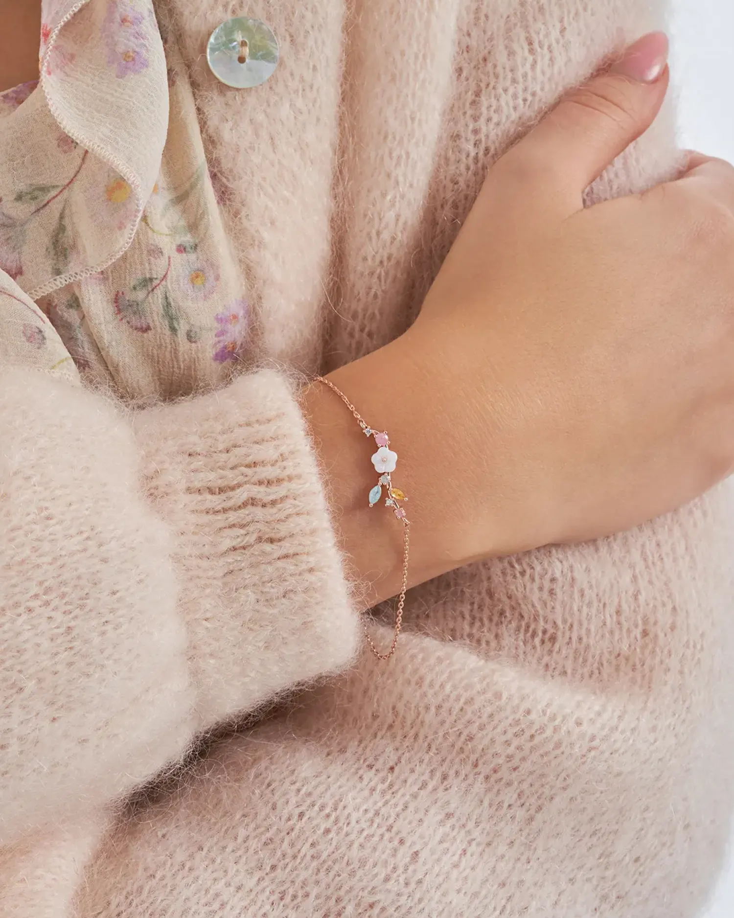 Bijou Brigitte Braccialetto - Opal Blossom