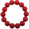 Outlet Bijou Brigitte Braccialetto - perle rosse