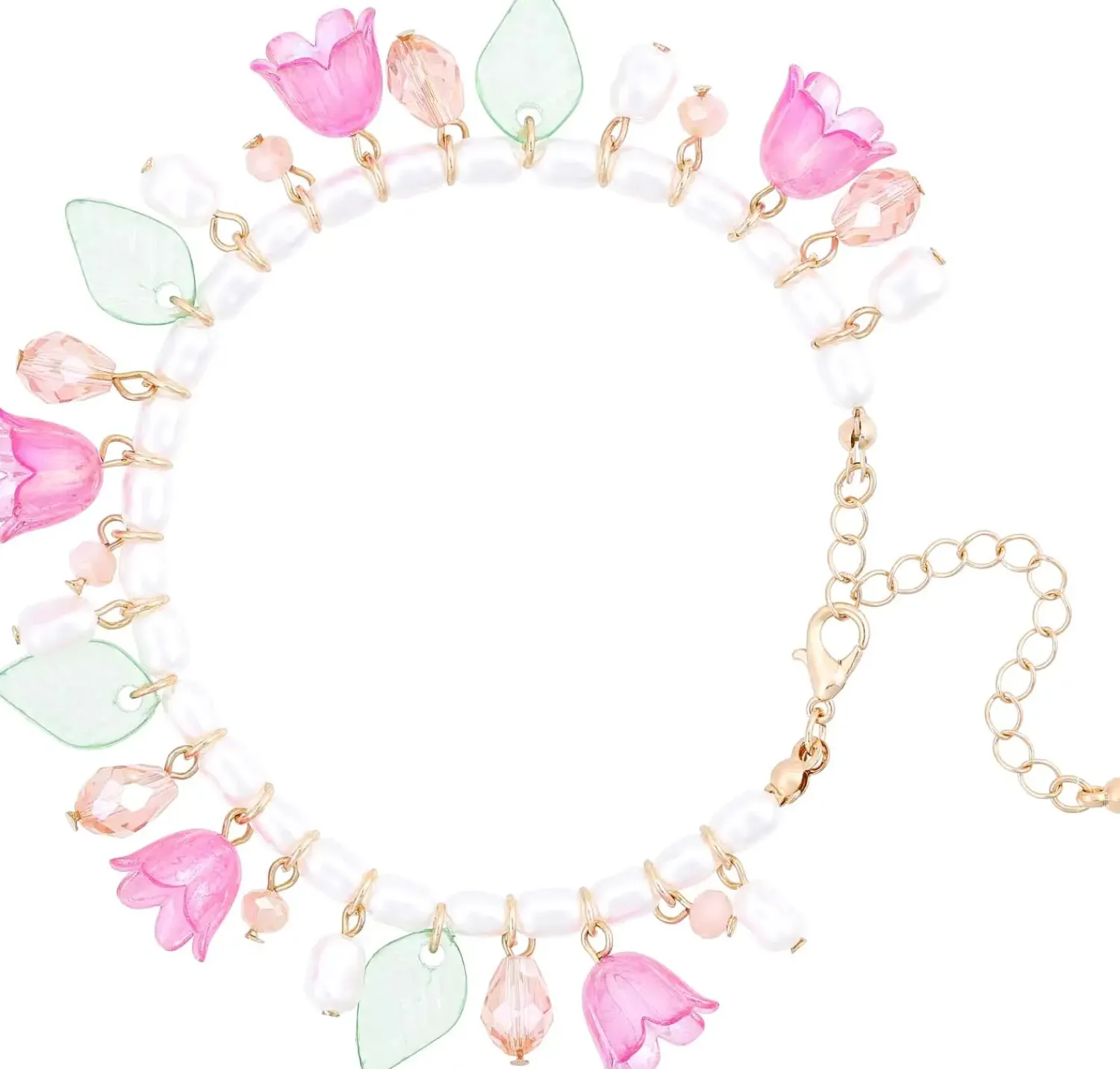 New Bijou Brigitte Braccialetto - Pink Tulip