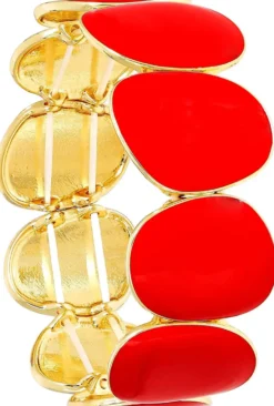 New Bijou Brigitte Braccialetto - Red Tone