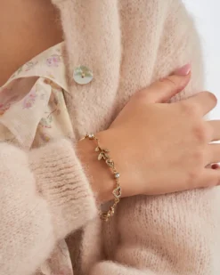 Outlet Bijou Brigitte Braccialetto - Roses Sparkle