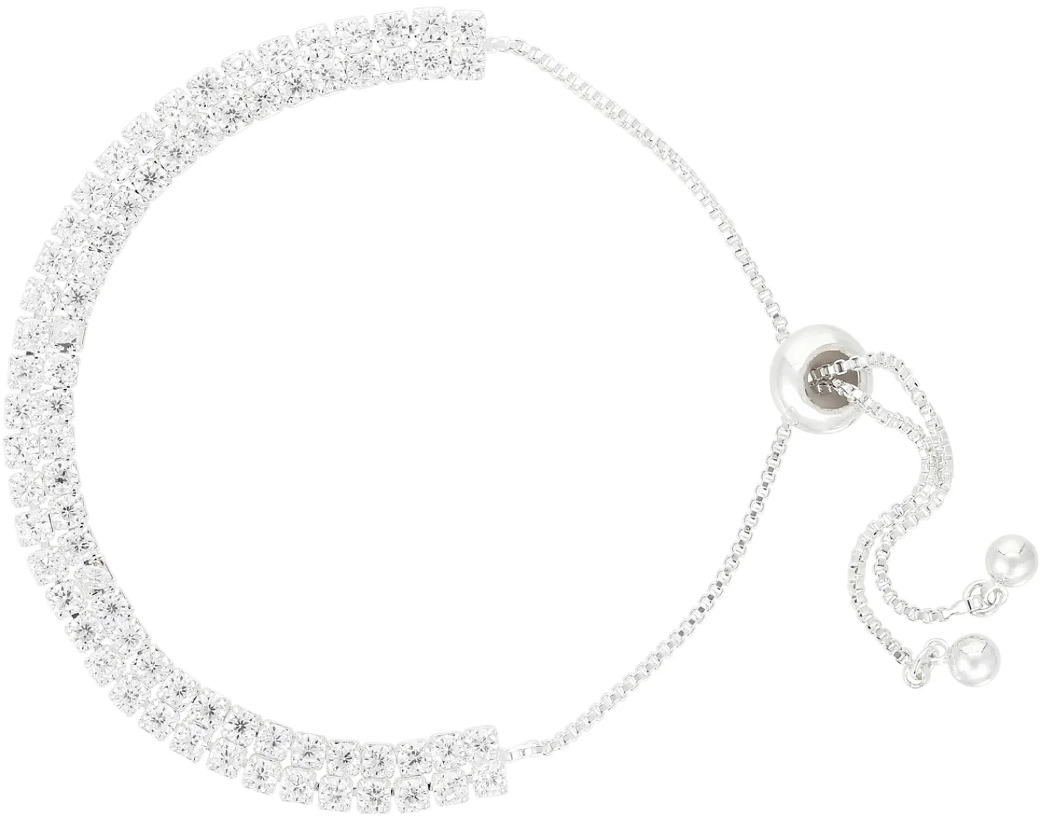 Outlet Bijou Brigitte Braccialetto - Shiny Zirkonia