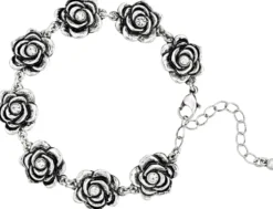 Sale Bijou Brigitte Braccialetto - Silver Rose