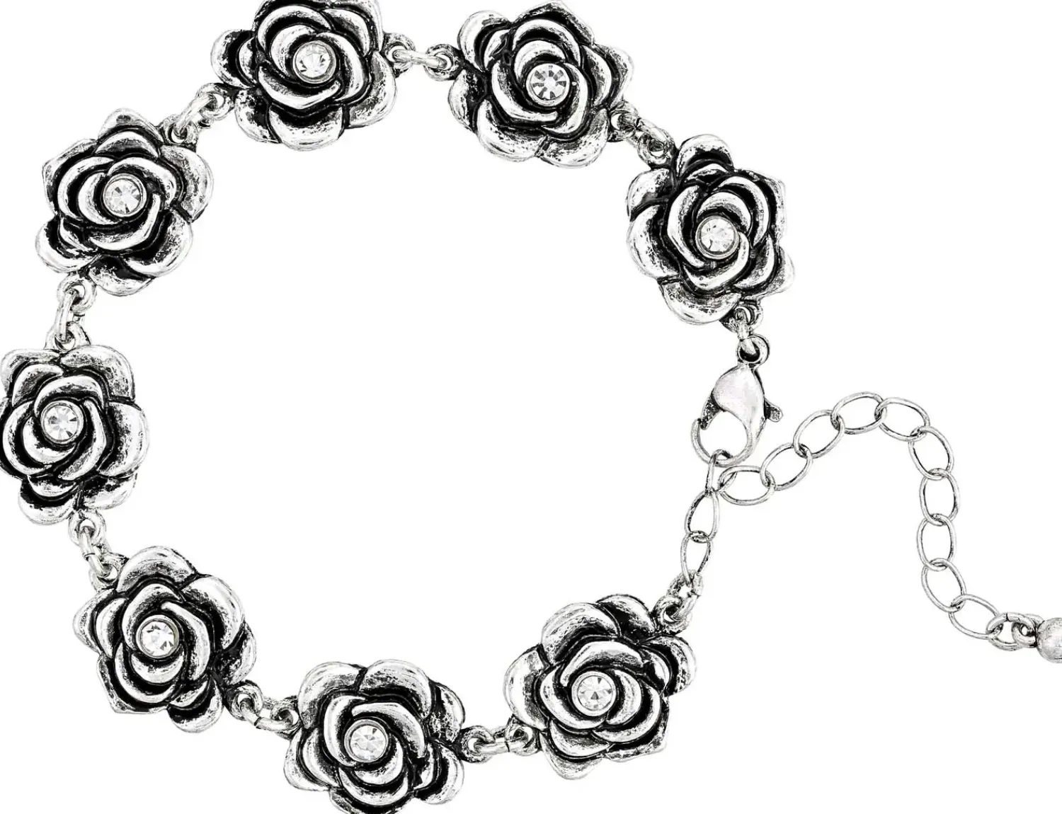 Sale Bijou Brigitte Braccialetto - Silver Rose