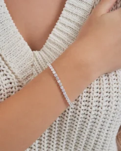Outlet Bijou Brigitte Braccialetto - Silver Sparkle
