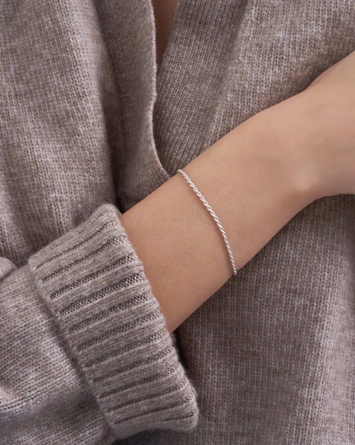 Online Bijou Brigitte Braccialetto - Silver Twist