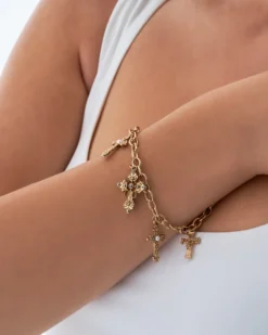 Hot Bijou Brigitte Braccialetto - Solid Cross