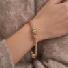 Online Bijou Brigitte Braccialetto - Sparkly Gold