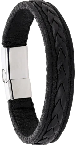 Online Bijou Brigitte Braccialetto Uomo - Black Raven