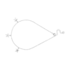 Clearance Bijou Brigitte Cavigliera - Sparkling Starfish