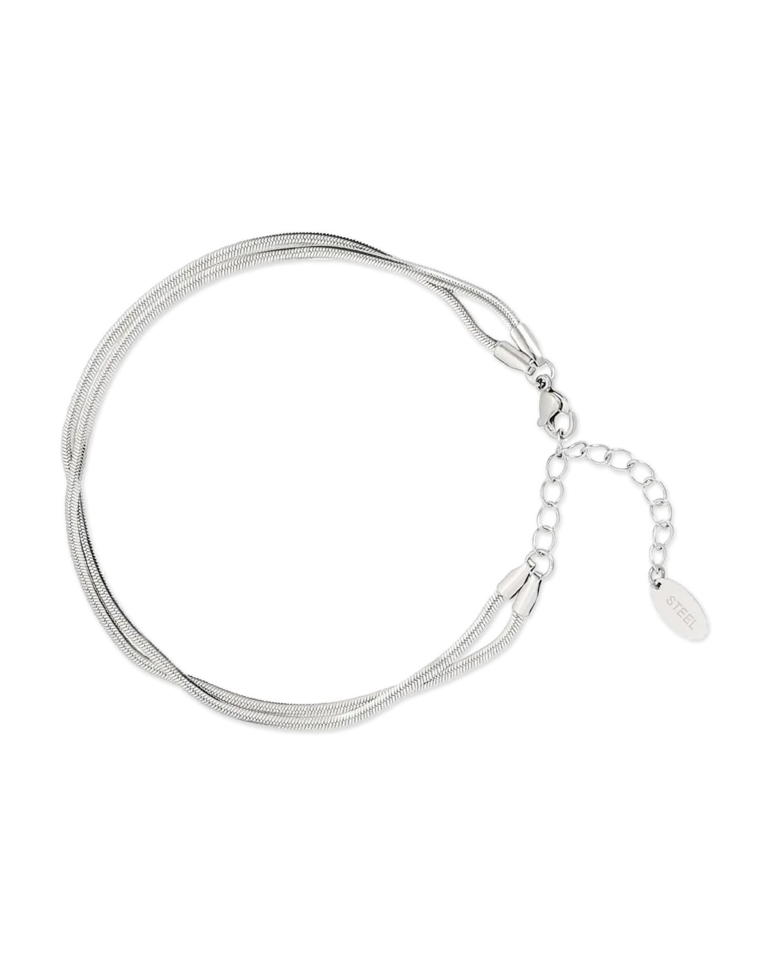 Sale Bijou Brigitte Cavigliera - Steel Rows