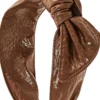 Hot Bijou Brigitte Cerchietto - Brown Leather