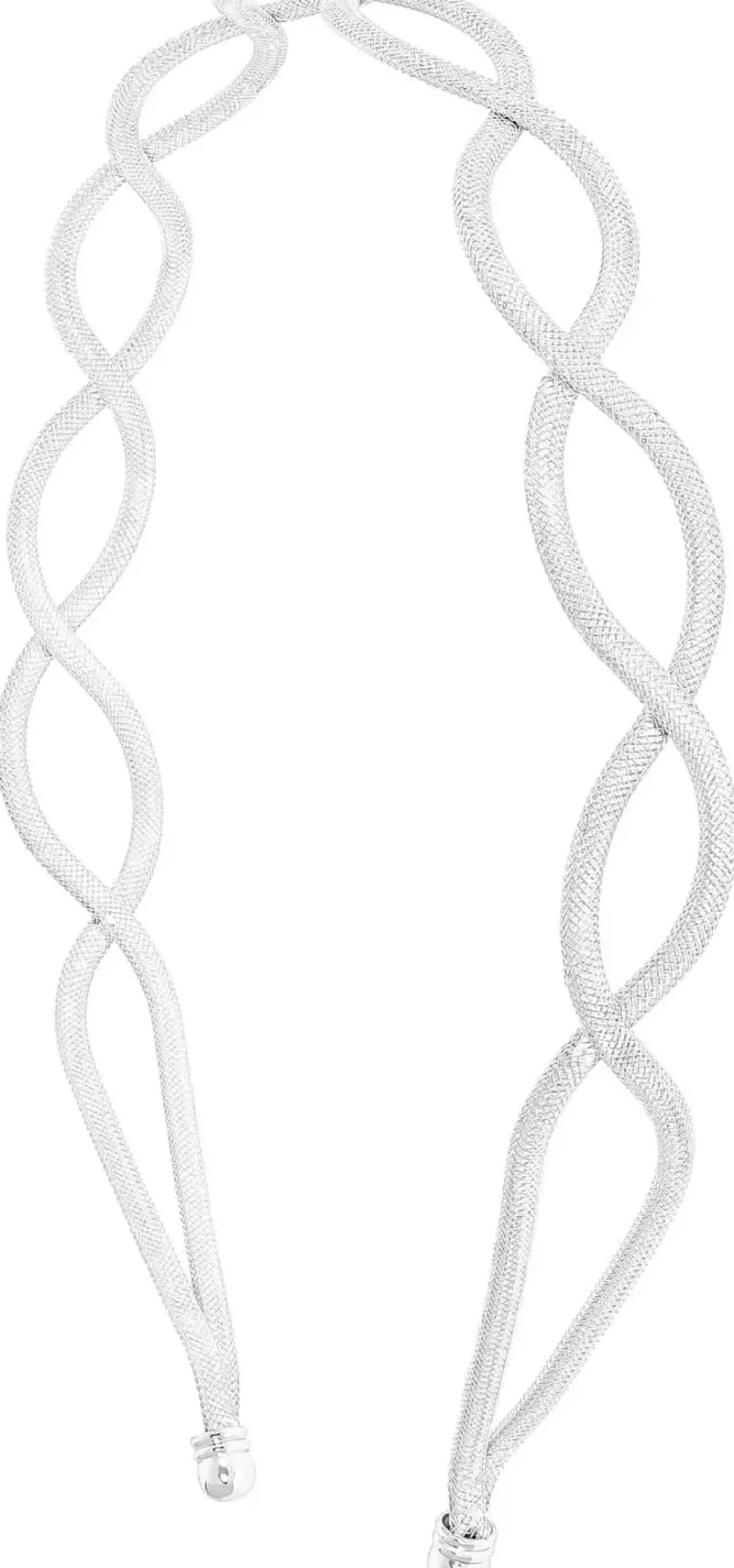 Discount Bijou Brigitte Cerchietto - Silver Mesh