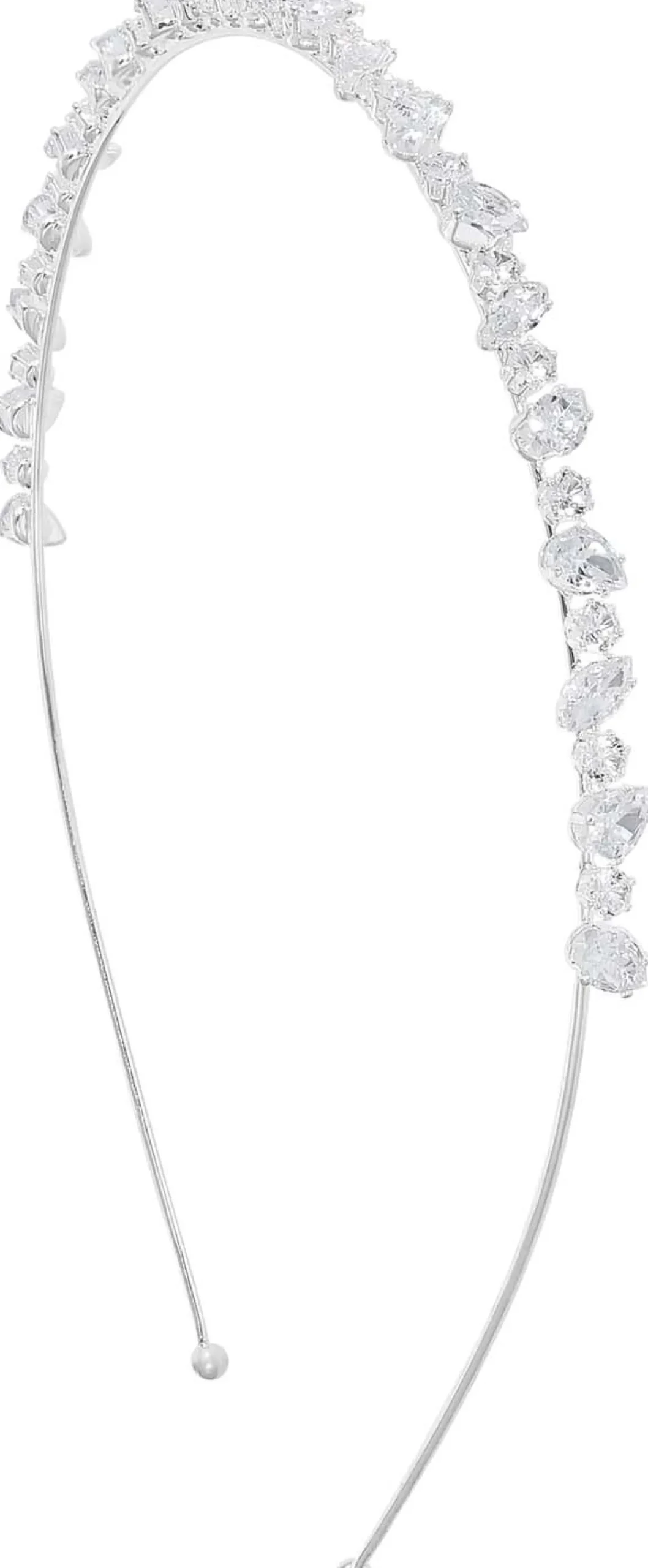 New Bijou Brigitte Cerchietto - Silver Sparkle