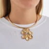 New Bijou Brigitte Choker - Golden Blossom