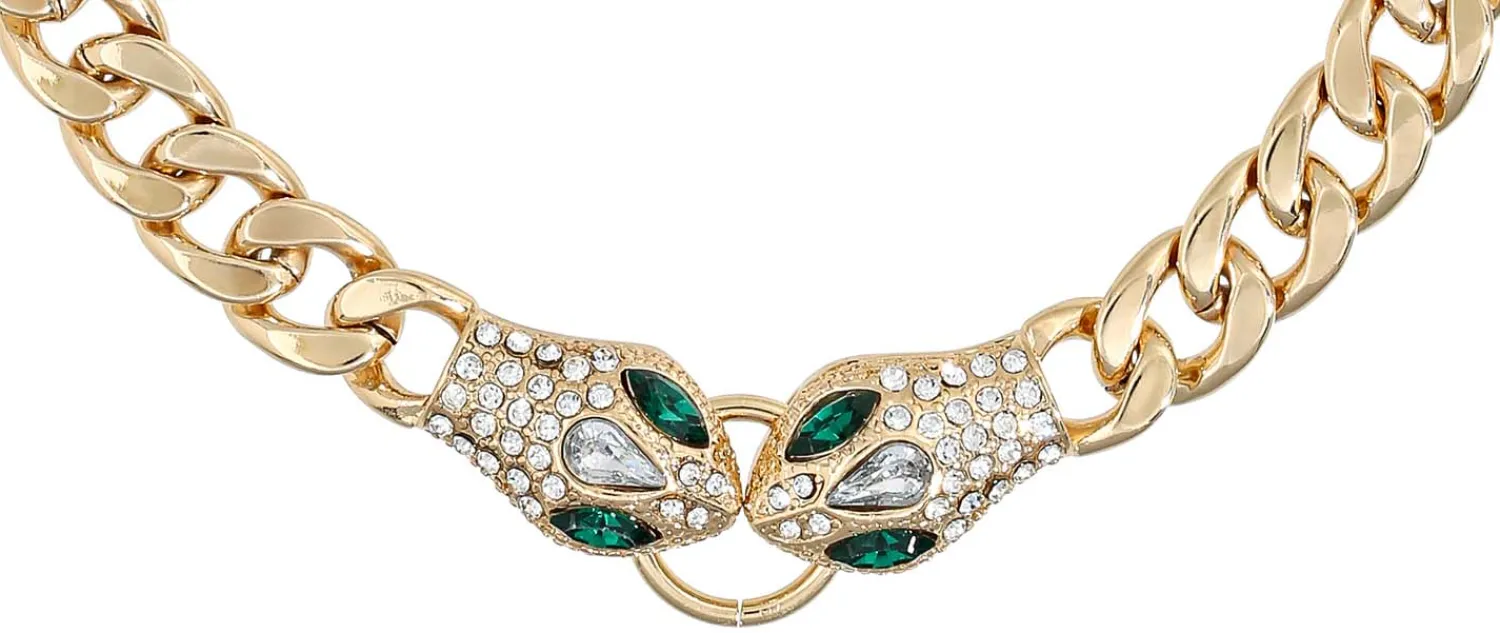 New Bijou Brigitte Choker - Golden Snake