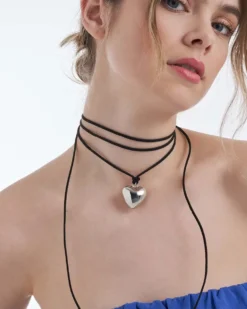 Clearance Bijou Brigitte Choker - Harmony Heart