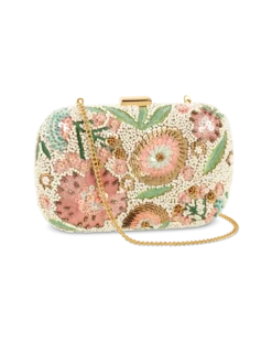 Clearance Bijou Brigitte Clutch box - Beaded Blossom