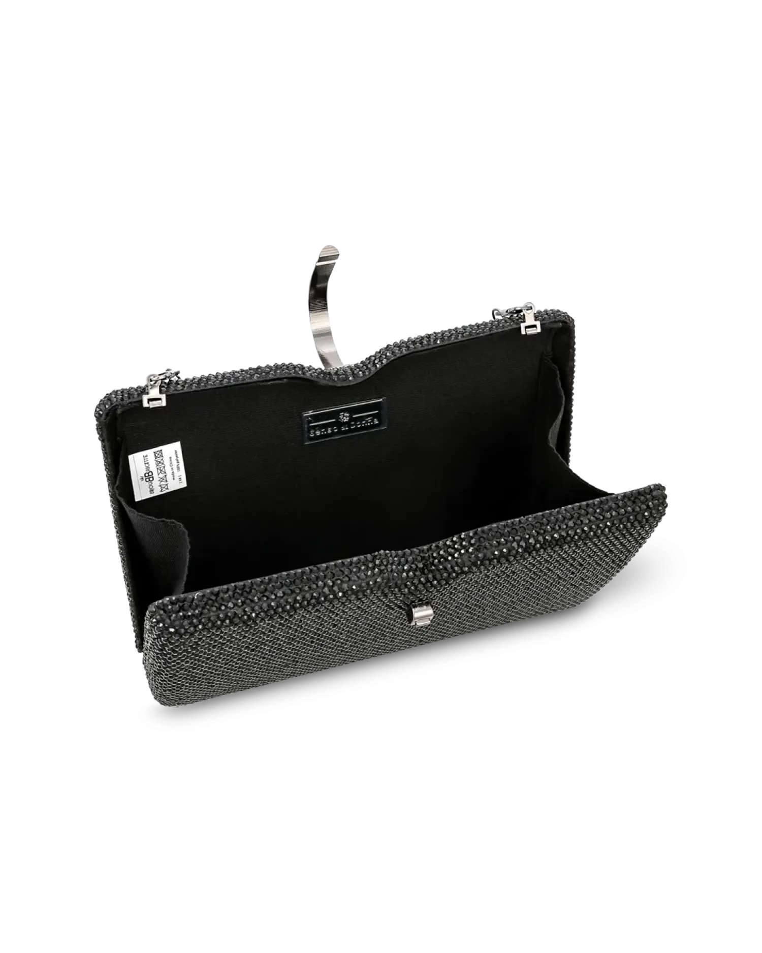 Bijou Brigitte Clutch box - Black Shine