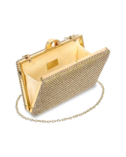Sale Bijou Brigitte Clutch box - Glamorous Gold