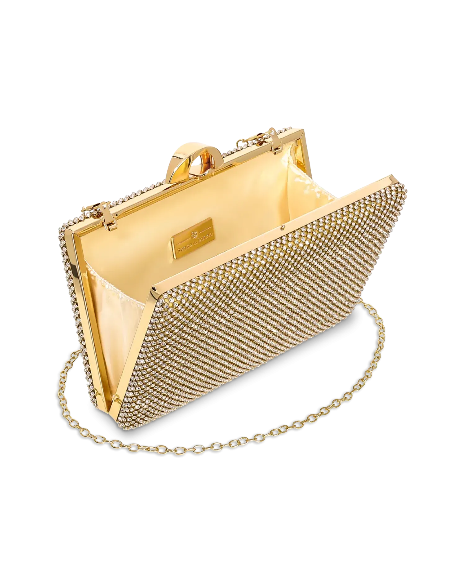 Sale Bijou Brigitte Clutch box - Glamorous Gold