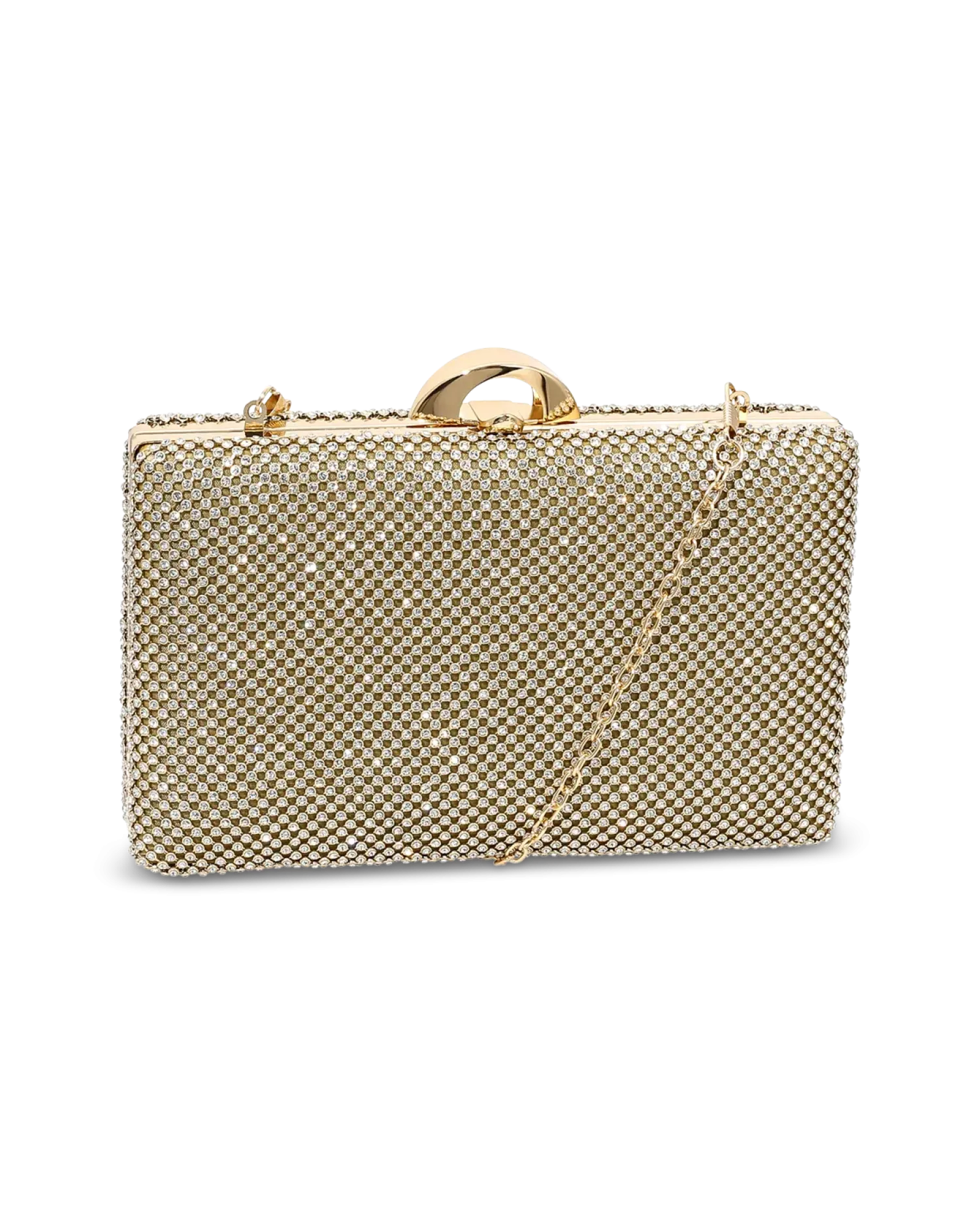 Sale Bijou Brigitte Clutch box - Glamorous Gold