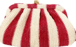 Online Bijou Brigitte Clutch box - Pink Stripes
